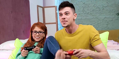 Marina Gold sneakily fucking a horny dude like a hoe