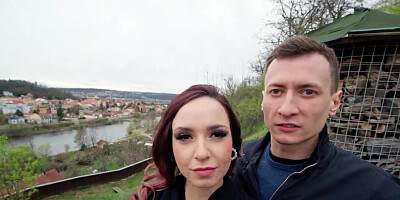 Czech girl with a pregnant belly gets fucked silly
