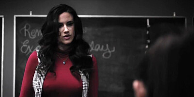 Anal porn in a classroom with plenty of taboo implications