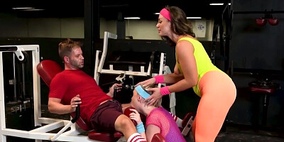 Yoga girls want this dude to please them in the pussy