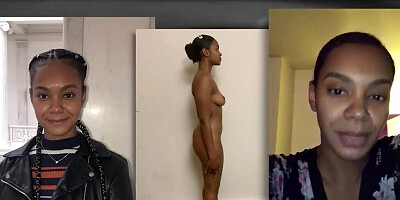 Girl with a great body decides to service this whitezilla