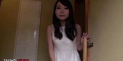 Passionate Japanese wife embraces steamy bedroom fantasy