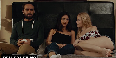 Bellesa And Emma Share A Boyfriend In Ffm Threesome - Jane Wilde, Emma Wilde And Emma Jane