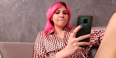 Amateur masturbation from young Vicky Golden