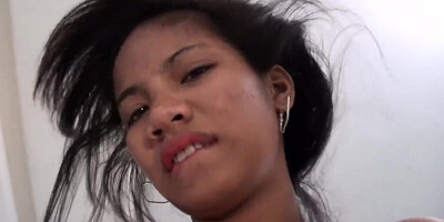 Adorable Asian is going to worship cock and bang hard