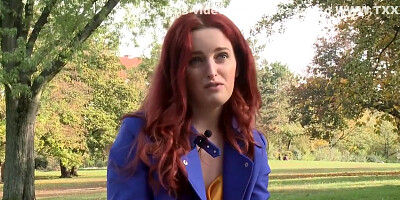 Redhead Charlie Cums With Her Green Vibrator - Charlie Red And Charlie Green