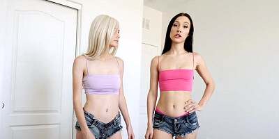 Two girls with great bodies want to get fucked together