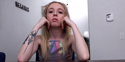 Skinny teen Madi Collins can take all the hard banging