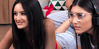 Eliza Ibarra is a leggy slut who needs cock all the time