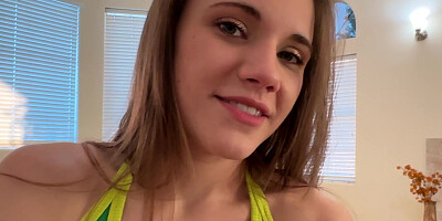 POV amateur sex with cutie Rose Carter