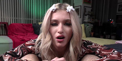 Emma Rosie knows how to handle that massive penis
