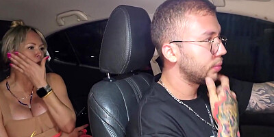 Monique Fuentes And Brian Evansx In Uber Driver Gives A Colombian Milf A Double Creampie