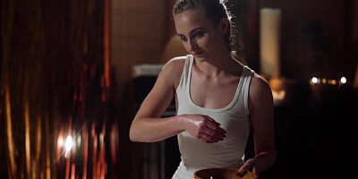 What can be better than a sensual body rub from a hot slut?