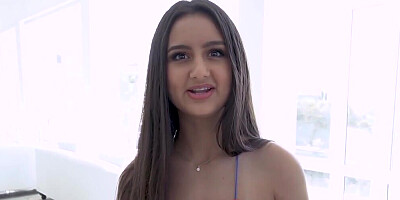 Naughty teen Eliza Ibarra fucks her tutor after school