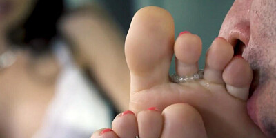 Charming Sasha Rose has the most fuckable feet and toes