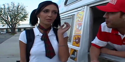 Gets Banged By The Ice Cream Man - Ice Man, Stephanie Kane And Stephanie Cane