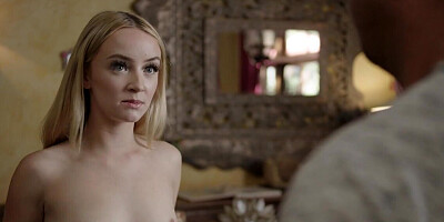 Angelic stepdaughter Maria Kazi is going to get it on all fours