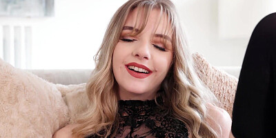 Gabie talking to you while masturbating with a dildo