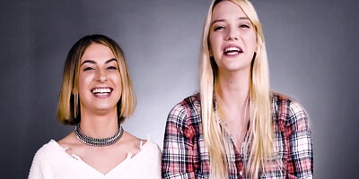 Hottest Oral Experiment With Two Gorgeous Girls - Kenna James And Kristen Scott