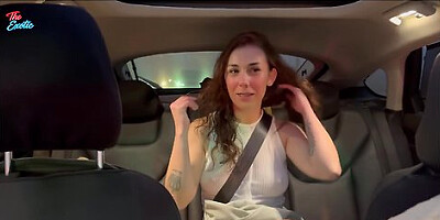 Morena rides the taxi driver with wet heat