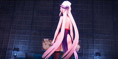 Animated fantasy of mischief and seductive energy