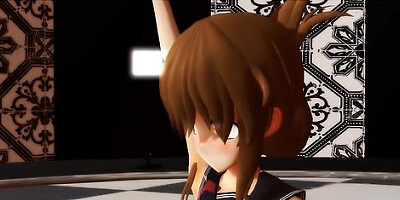 Mmd 電ちゃんの乳もみlupin