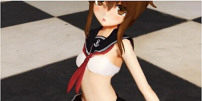 Mmd 電ちゃんの乳もみlupin
