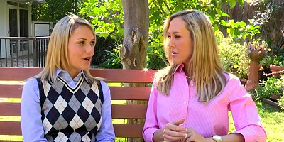 Mia Malkova and Brandi Love are having an FMF