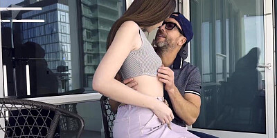 Athena Heart facefucked and banged by Ryan Madison