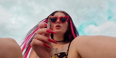 Smoking Fetish. Which Smoke Excites You More: Cigarette Smoke Or Stick Smoke?