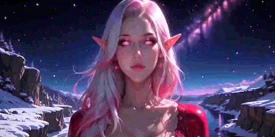 Gorgeous Girl In Gorgeous Elf Girl Fucking In The Snow - Ai-generated