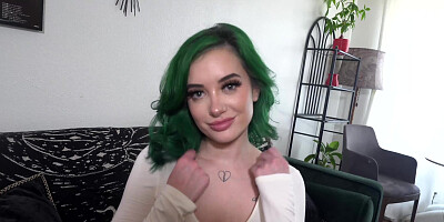 Goth babe Gia Paige sucking and getting banged