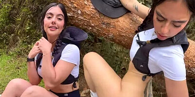 Hiking and intimacy in nature