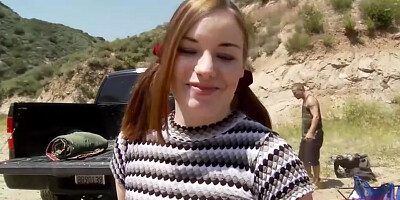 Cuckolding experience featuring Tatiana Kush and her asshole