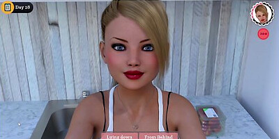 D My Step-daughter (ch. 3) # 2 Stepfather Please Insert Your Huge Dick Into Me On This Table