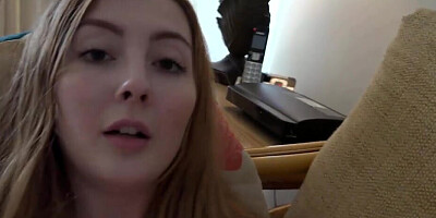 Ginger slut Megan Winters filmed in point of view