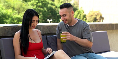Didi Zerati fingered and riding Raul Costa's pecker