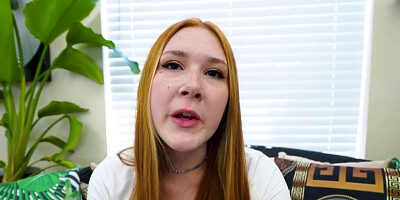 Redheaded girl is going to get drilled on all fours too