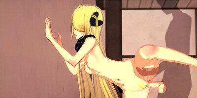 Pokemon - Cynthia 3d Hentai