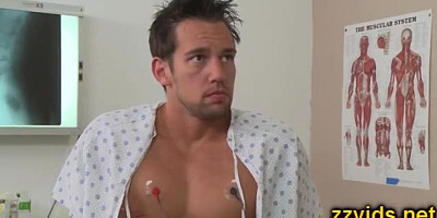 Busty nurse Alison Tyler riding cock