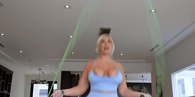 Jewelz Blu, Damion Dayski &amp, Callie Brooks in interracial 3some