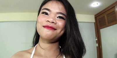 Creampie trailer with inveigling girlfriend from Monger In Asia