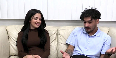 Skinny girl getting fucked by her own stepbrother