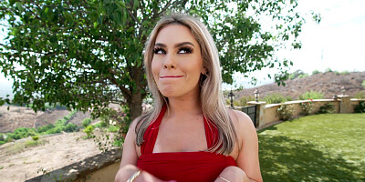 Nicole Aria masturbating and talking to you in a hot vid