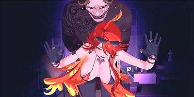 Arlecchino X Mavuika Sex Party - Genshin Impact