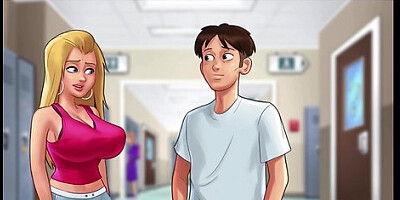 Beautiful Sexy Girl Enjoys A Hot Threesome - Gameplay 18+