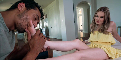 Scarlett Sage getting dominated by a big black dong