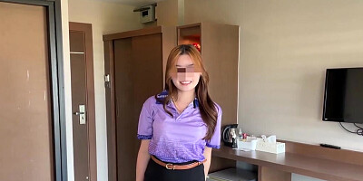 Cheating Thai girl is going to take it on all fours