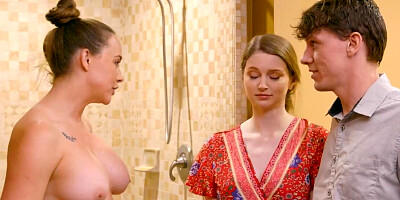 Bunny Colby and Chanel Preston serve the same dick