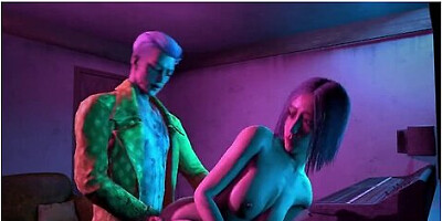 Passionate duo play with teasing dominance